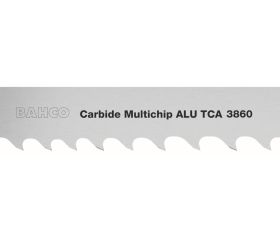 Hoja de sierra de cinta de carburo sin triscado TCA Multi Chip | 3860 Unset Carbide TCA